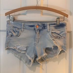 Zara vintage Lowrise Jeans shorts